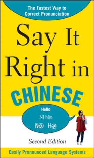 Say It Right In Chinese, Paperback / softback Book