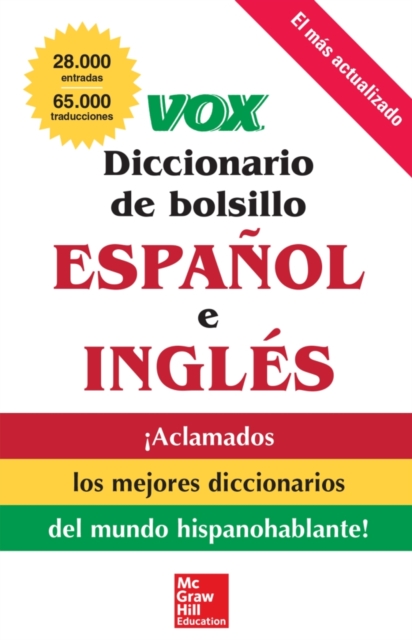 VOX Diccionario de bolsillo espanol y ingles, EPUB eBook