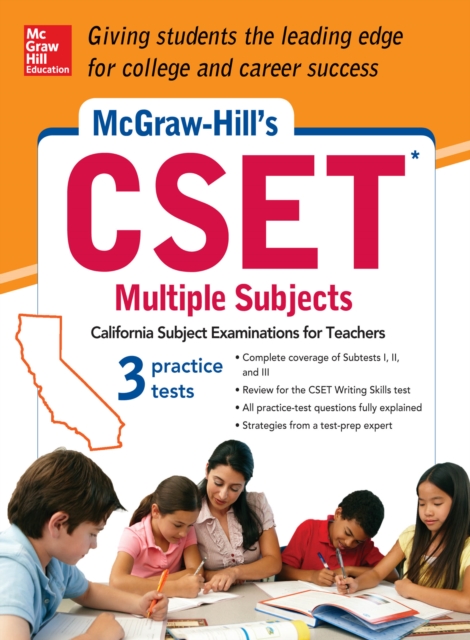 McGraw-Hill's CSET Multiple Subjects : Strategies + 3 Practice Tests, EPUB eBook