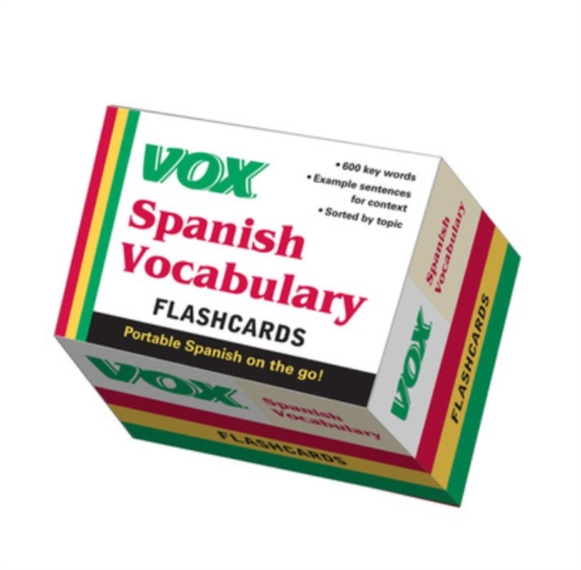 VOX Spanish Vocabulary Flashcards, EPUB eBook
