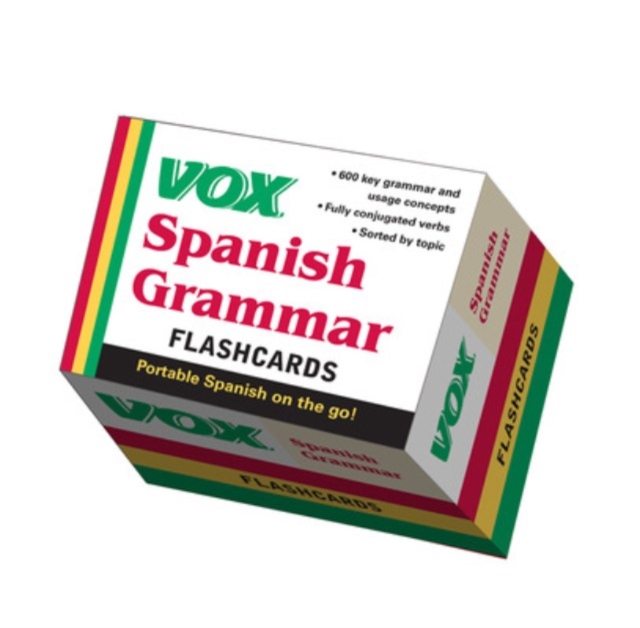VOX Spanish Grammar Flashcards, EPUB eBook