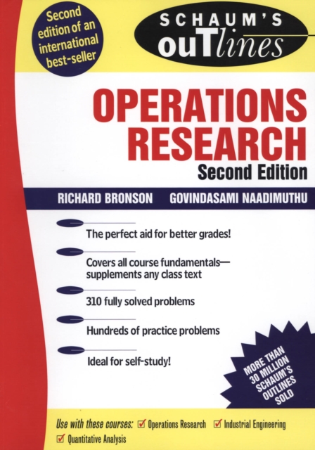 Schaum's Outline of Operations Research, EPUB eBook