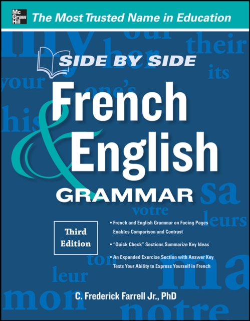 Side-By-Side French and English Grammar, 3rd Edition, EPUB eBook
