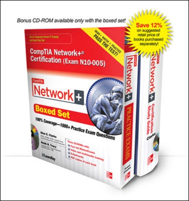 CompTIA Network+ Certification Boxed Set (Exam N10-005), Mixed media product Book