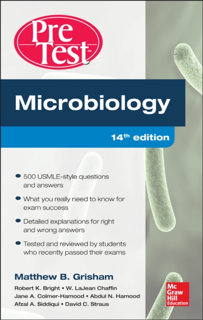 Microbiology PreTest Self-Assessment and Review 14/E, EPUB eBook