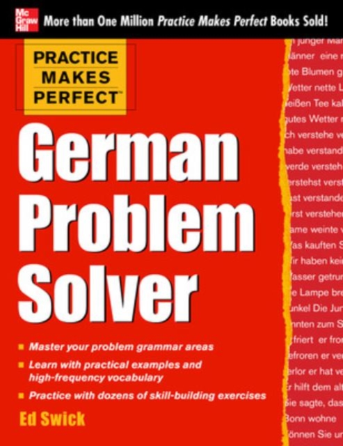 Practice Makes Perfect German Problem Solver, Paperback / softback Book