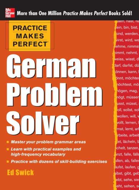 Practice Makes Perfect German Problem Solver (EBOOK) : With 130 Exercises, EPUB eBook