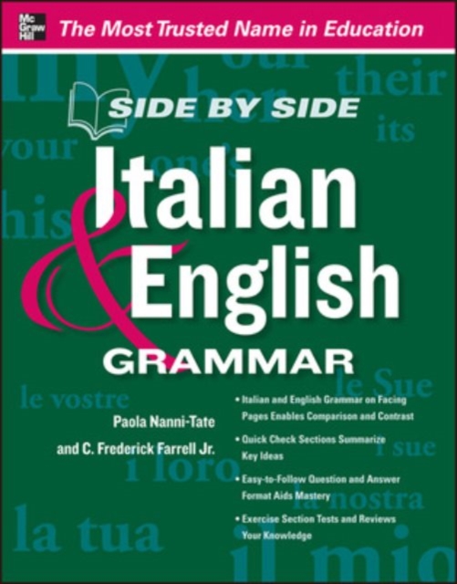 Side by Side Italian and English Grammar, Paperback / softback Book