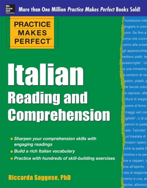 Practice Makes Perfect Italian Reading and Comprehension, EPUB eBook