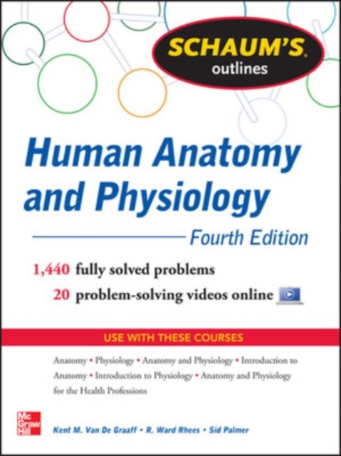Schaum's Outline of Human Anatomy and Physiology, Paperback / softback Book