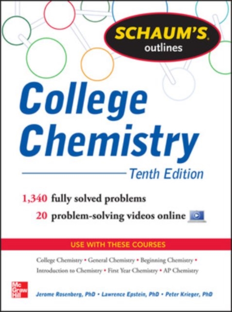 Schaum's Outline of College Chemistry, Paperback / softback Book