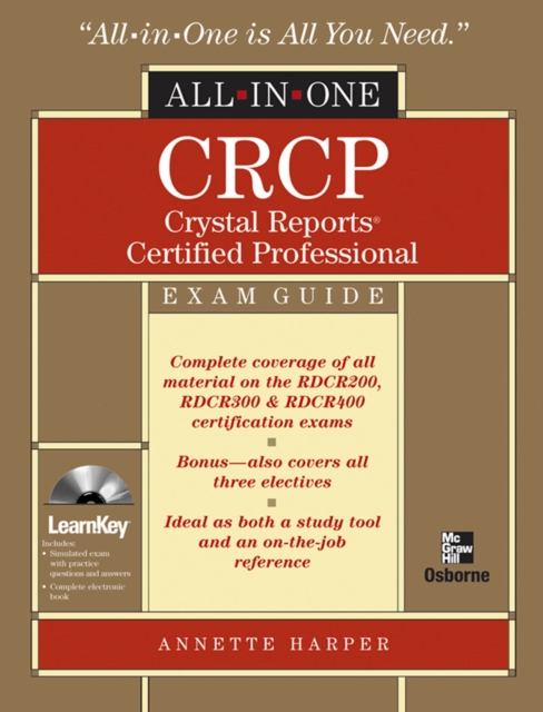 CRCP Crystal Reports Certified Professional All-in-One, EPUB eBook