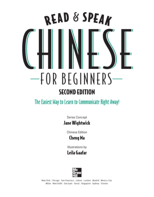 Read and Speak Chinese for Beginners, Second Edition, PDF eBook