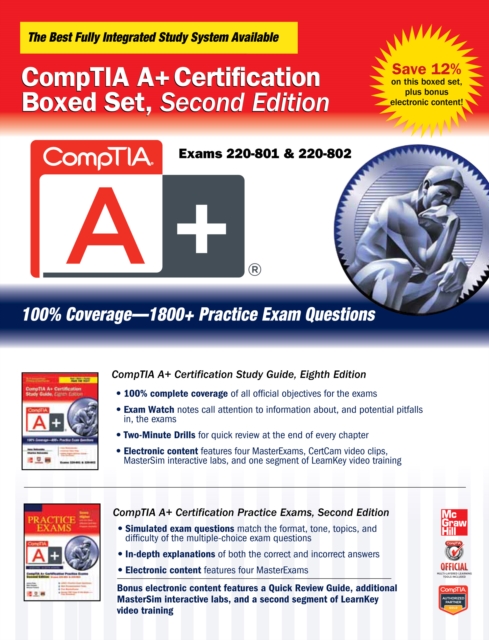 CompTIA A+ Certification Boxed Set, Second Edition (Exams 220-801 & 220-802), EPUB eBook