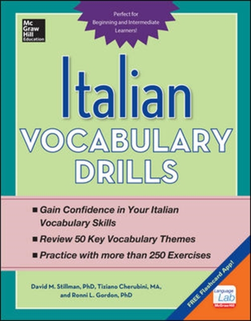 Italian Vocabulary Drills, Paperback / softback Book