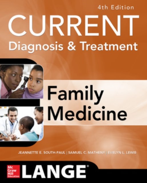 CURRENT Diagnosis & Treatment in Family Medicine, Paperback / softback Book