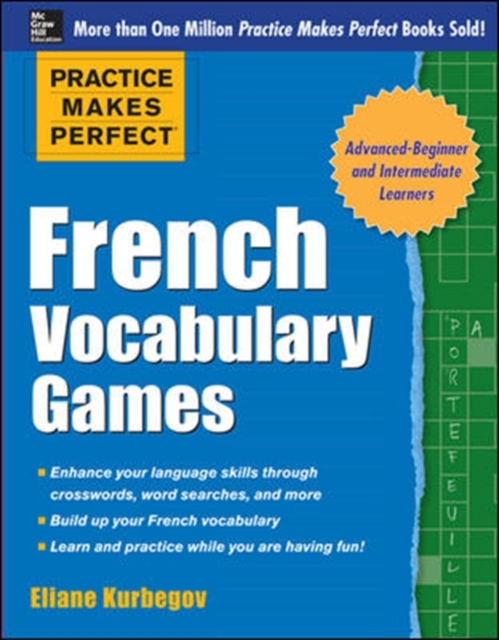 Practice Makes Perfect French Vocabulary Games, Paperback / softback Book