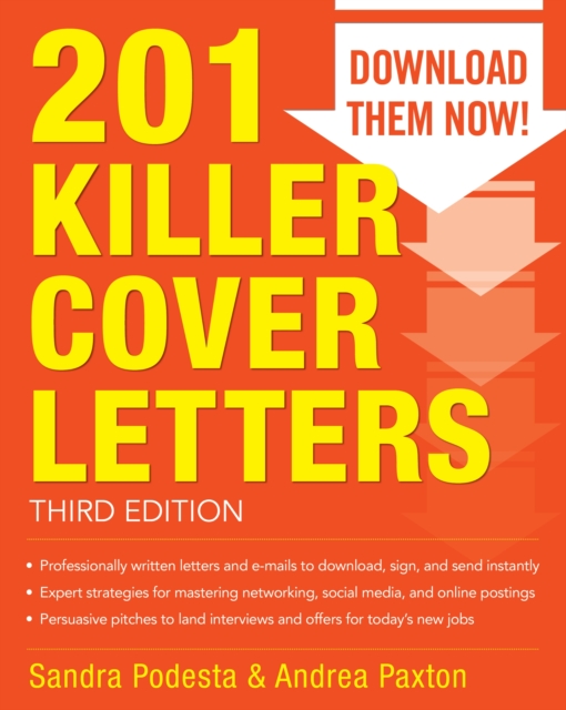 201 Killer Cover Letters Third Edition, EPUB eBook