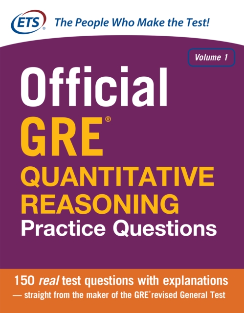 Official GRE Quantitative Reasoning Practice Questions, EPUB eBook