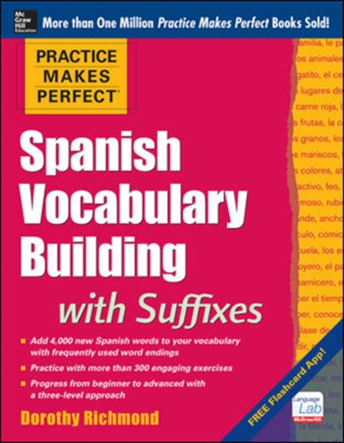 Practice Makes Perfect Spanish Vocabulary Building with Suffixes, Paperback / softback Book