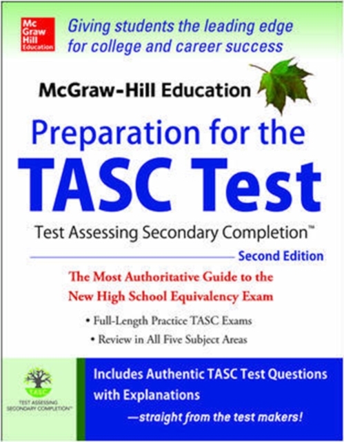 McGraw-Hill Education Preparation for the TASC Test, Paperback / softback Book