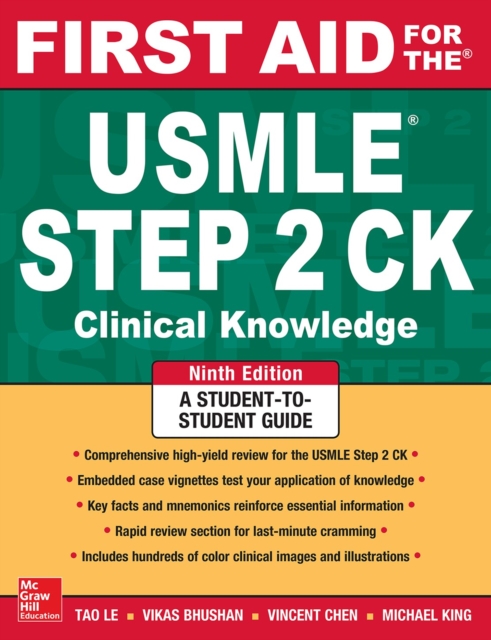First Aid for the USMLE Step 2 CK, Ninth Edition, EPUB eBook