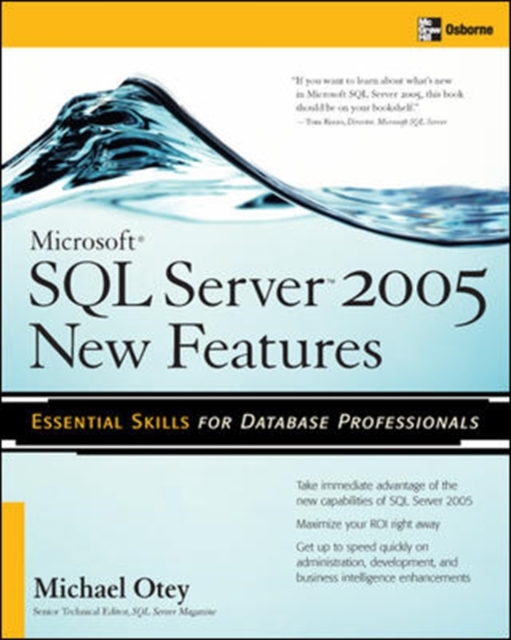 Microsoft(R) SQL Server 2005 New Features, Paperback Book