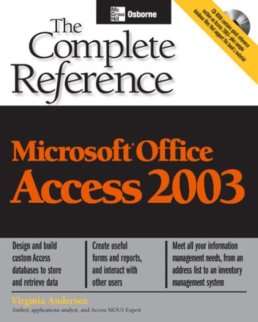 Microsoft Office Access 2003: The Complete Reference, Paperback / softback Book