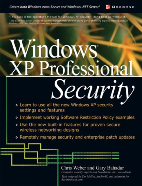 Windows(R) XP Professional Security, PDF eBook