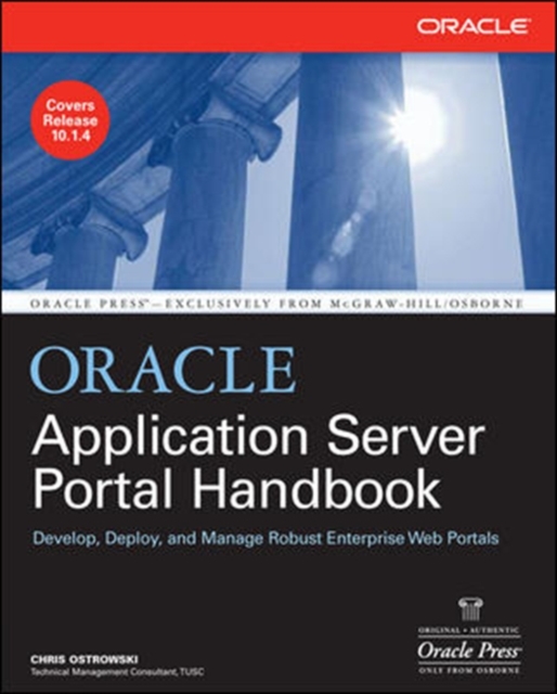 Oracle Application Server Portal Handbook, Paperback / softback Book