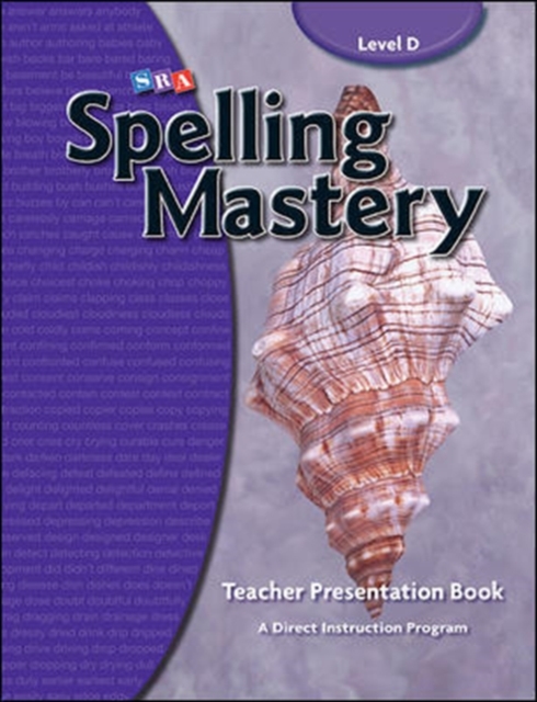 Spelling Mastery Level D, Teacher Materials, Spiral bound Book