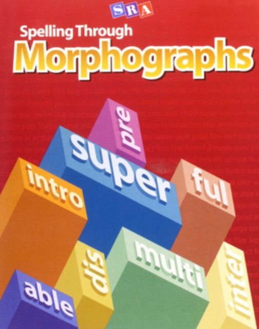 Spelling Through Morphographs, Teacher Materials, Book Book