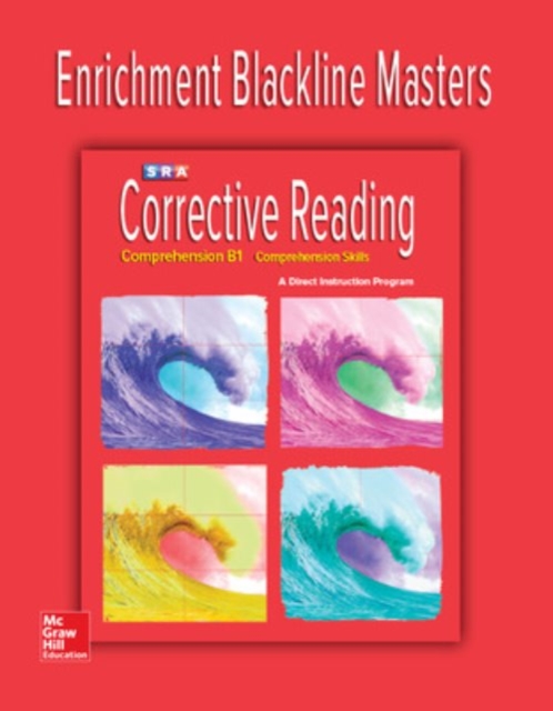 Corrective Reading Comprehension Level B1, Enrichment Blackline Master, Paperback / softback Book