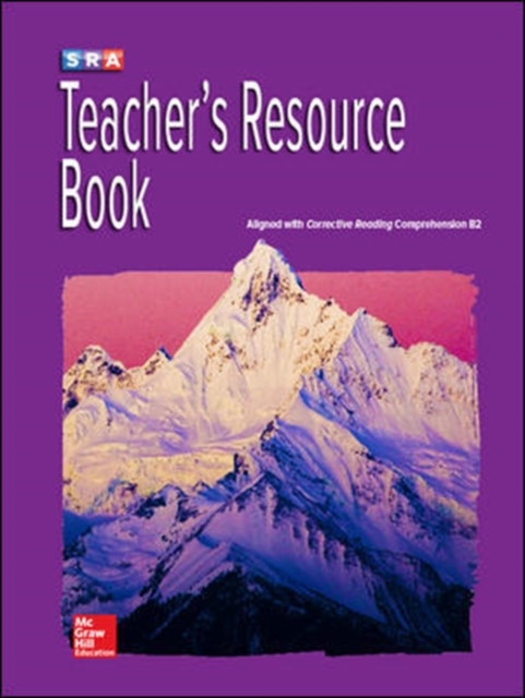 Corrective Reading Comprehension Level B2, Teachers Resource Book, Spiral bound Book