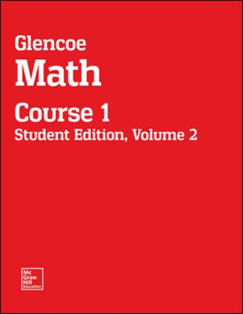 Glencoe Math, Course 1, Student Edition, Volume 2, Paperback / softback Book