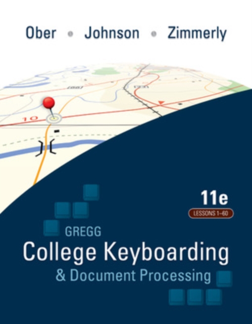 Gregg College Keyboarding & Document Processing (GDP); Lessons 1-60 text, Spiral bound Book