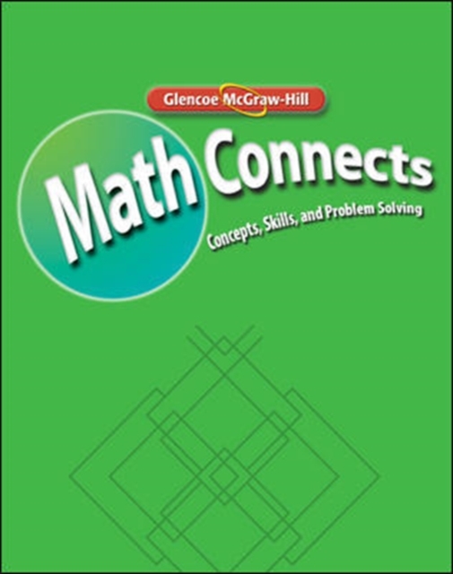 Math Connects: Concepts, Skills, and Problem Solving, Course 3, Noteables: Interactive Study Notebook with Foldables, Paperback / softback Book