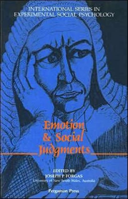 Emotion and Social Judgements, Paperback / softback Book