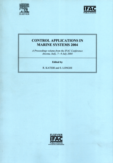 Control Applications in Marine Systems 2004, Paperback Book
