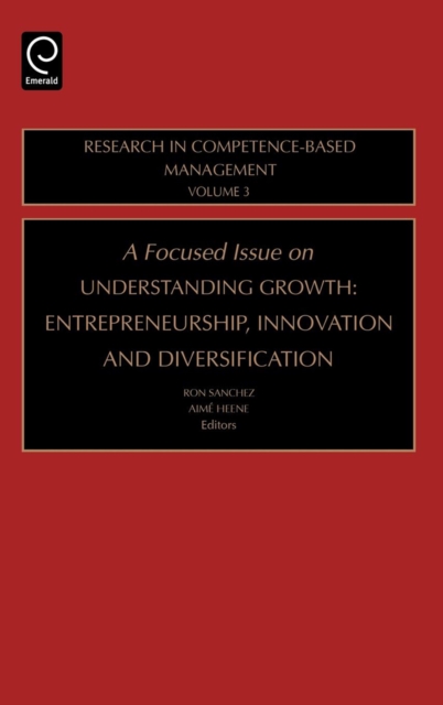 Focused Issue on Understanding Growth : Entrepreneurship, Innovation and Diversification, PDF eBook