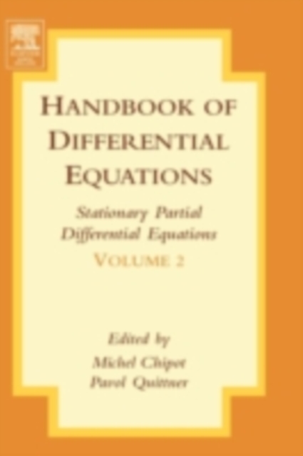 Handbook of Differential Equations:Stationary Partial Differential Equations, PDF eBook