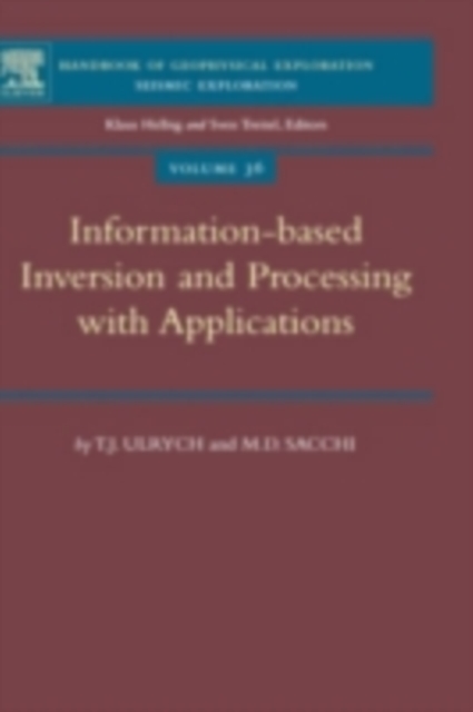 Information-Based Inversion and Processing with Applications, PDF eBook