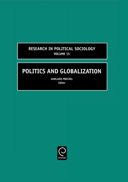 Politics and Globalization, PDF eBook