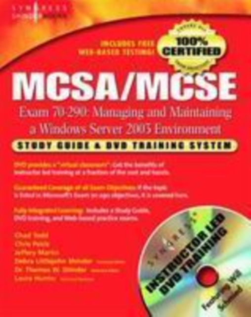 MCSA/MCSE Managing and Maintaining a Windows Server 2003 Environment (Exam 70-290) : Study Guide & DVD Training System, PDF eBook