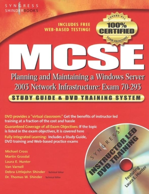 MCSE Planning and Maintaining a Microsoft Windows Server 2003 Network Infrastructure (Exam 70-293) : Guide & DVD Training System, EPUB eBook