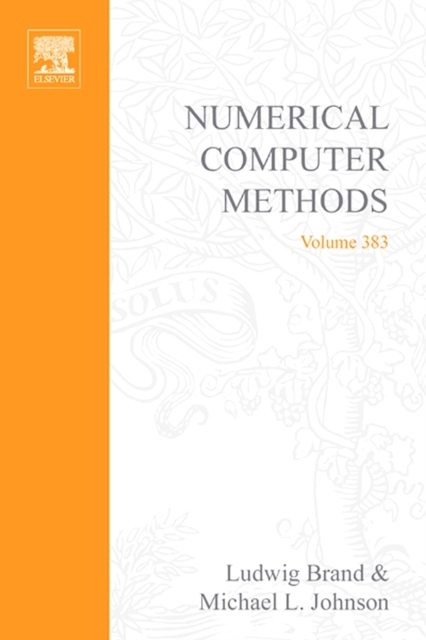 Numerical Computer Methods, Part D, PDF eBook