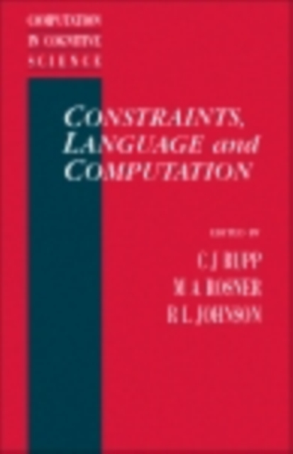Constraints, Language and Computation, PDF eBook