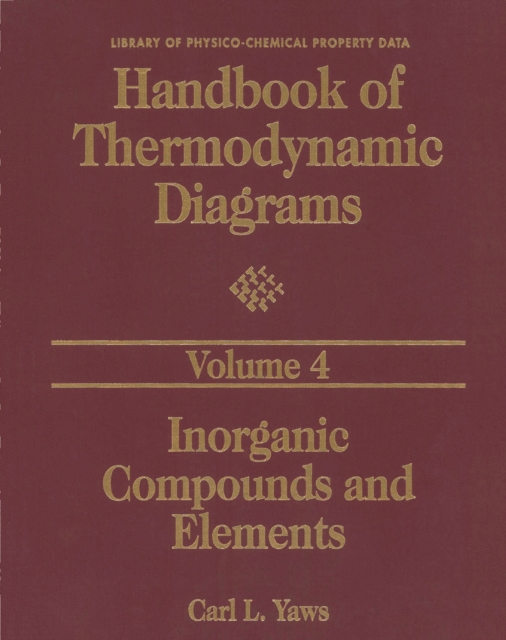 Handbook of Thermodynamic Diagrams : Inorganic Compounds and Elements, PDF eBook
