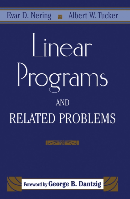 Linear Programs and Related Problems, PDF eBook