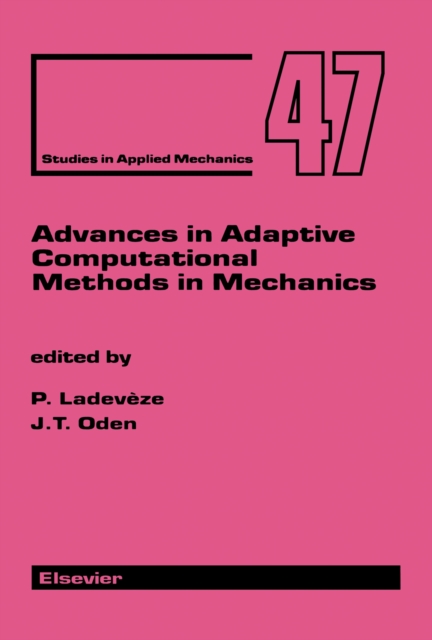Advances in Adaptive Computational Methods in Mechanics, PDF eBook